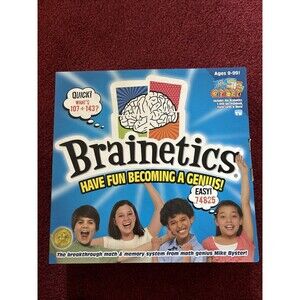 Brainetics Game Learning System for Math and Memory DVD Set Playbook Mike Byster